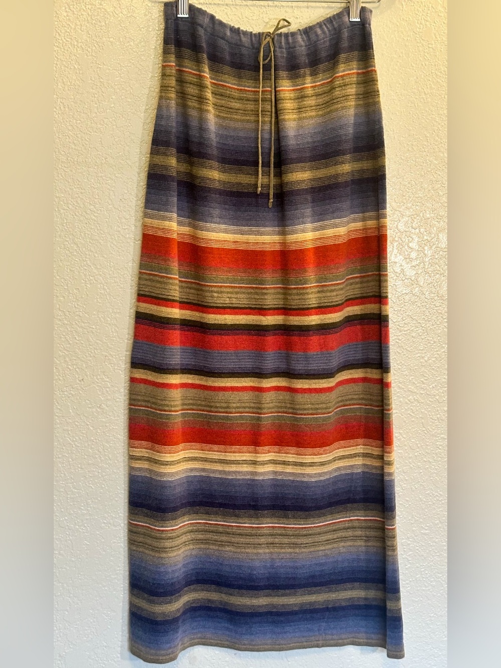 Ralph Lauren Southwest Serape Stripe Maxi Skirt GUC - Picture 3 of 6